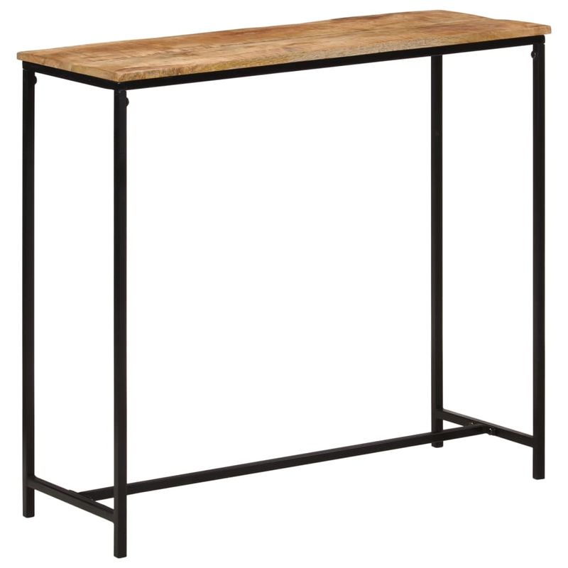 Casa si Gradina - Mobilier - Comode si corpuri - Console - Masa consola, 80x30x74 cm, lemn masiv de mango si fier - Infinity.ro