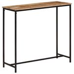 Casa si Gradina - Mobilier - Comode si corpuri - Console - Masa consola, 80x30x74 cm, lemn masiv de mango si fier - Infinity.ro