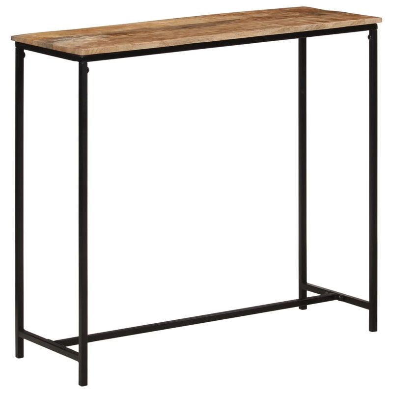 Casa si Gradina - Mobilier - Comode si corpuri - Console - Masa consola, 80x30x74 cm, lemn masiv de mango si fier - Infinity.ro