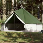 Sport si Outdoor - Camping - Corturi camping - Cort de familie Tipi pentru 8 persoane, verde, impermeabil - Infinity.ro