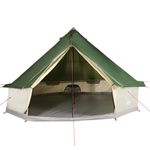 Sport si Outdoor - Camping - Corturi camping - Cort de familie Tipi pentru 8 persoane, verde, impermeabil - Infinity.ro
