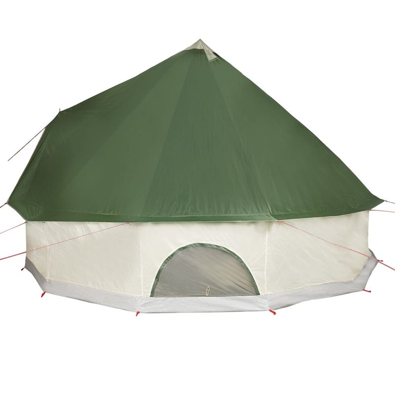 Sport si Outdoor - Camping - Corturi camping - Cort de familie Tipi pentru 8 persoane, verde, impermeabil - Infinity.ro