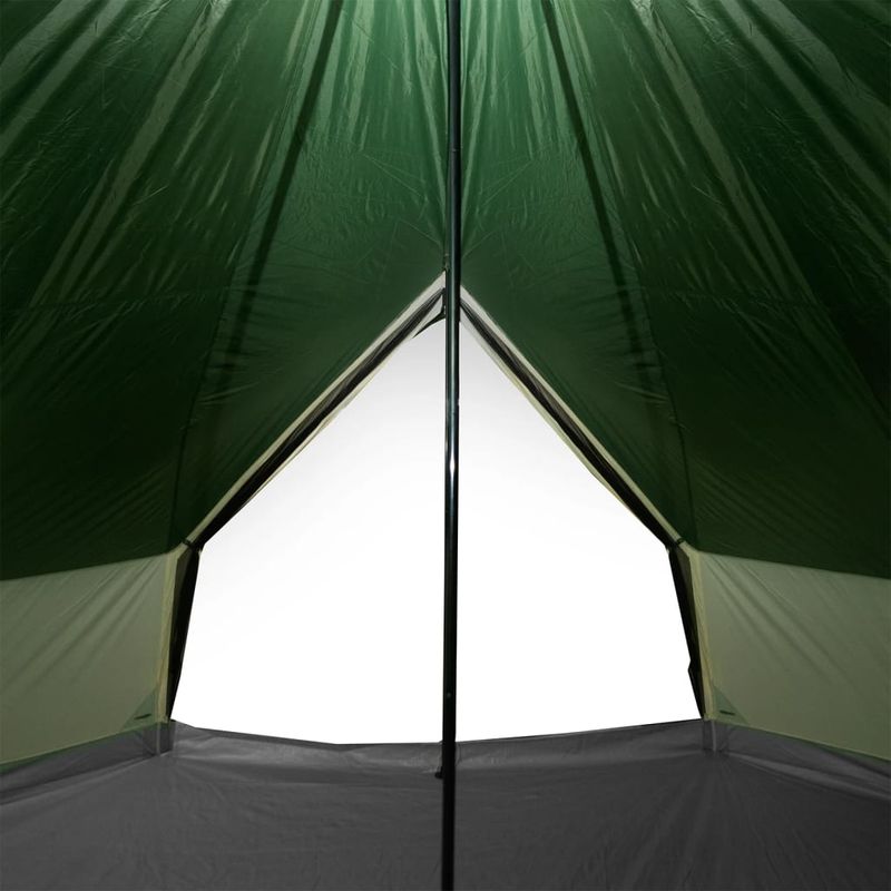 Sport si Outdoor - Camping - Corturi camping - Cort de familie Tipi pentru 8 persoane, verde, impermeabil - Infinity.ro