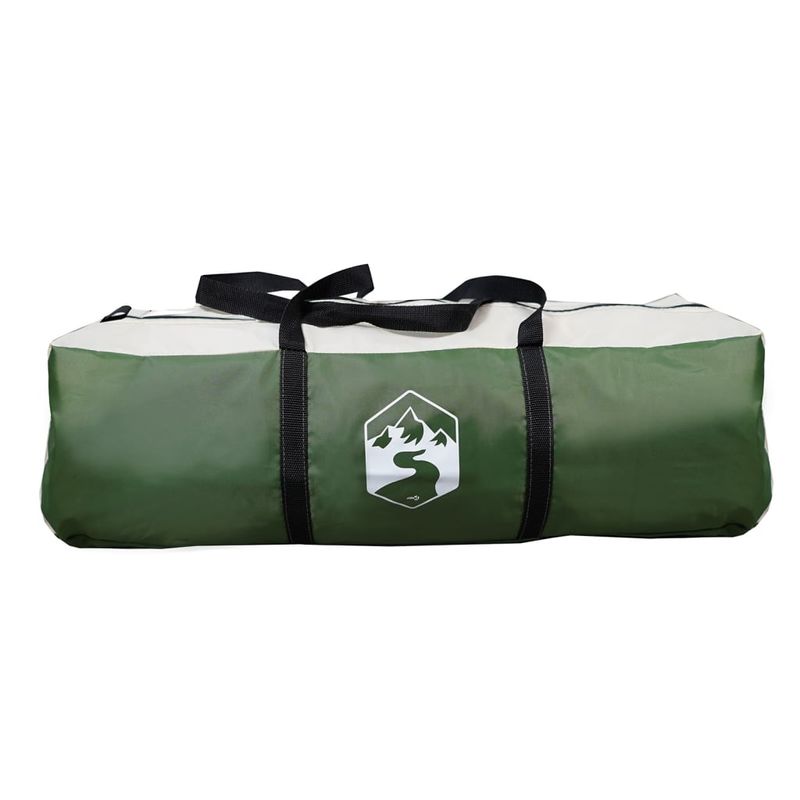 Sport si Outdoor - Camping - Corturi camping - Cort de familie Tipi pentru 8 persoane, verde, impermeabil - Infinity.ro