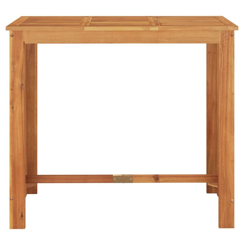 Casa si Gradina - Gradina si terasa - Mobilier exterior - Seturi mobila gradina - Set bar de gradina 5 piese negru lemn masiv acacia si poliratan - Infinity.ro