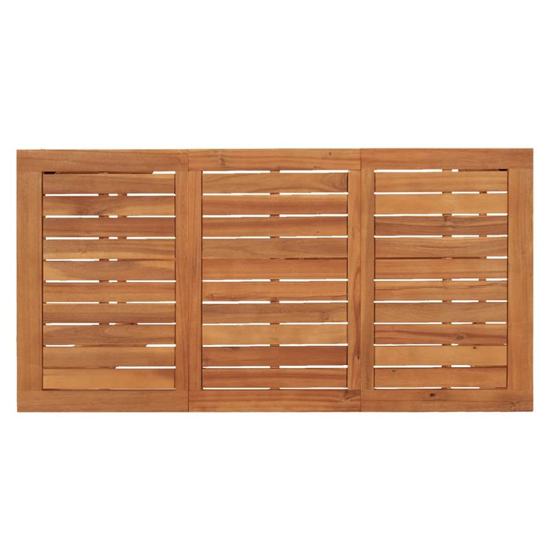 Casa si Gradina - Gradina si terasa - Mobilier exterior - Seturi mobila gradina - Set bar de gradina 5 piese negru lemn masiv acacia si poliratan - Infinity.ro