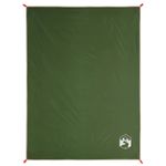 Sport si Outdoor - Camping - Accesorii camping si drumetii - Patura de picnic cu tarusi, verde, 205x155 cm - Infinity.ro