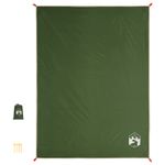 Sport si Outdoor - Camping - Accesorii camping si drumetii - Patura de picnic cu tarusi, verde, 205x155 cm - Infinity.ro