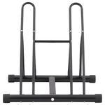 Sport si Outdoor - Ciclism - Accesorii pentru biciclete - Suporturi accesorii biciclete - Suport pentru 2 biciclete de sine statator, otel - Infinity.ro