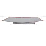 Sport si Outdoor - Camping - Copertine si adaposturi - Prelata de camping, gri și portocaliu, 500x294 cm, impermeabila, material tafta - Infinity.ro