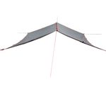 Sport si Outdoor - Camping - Copertine si adaposturi - Prelata de camping, gri și portocaliu, 500x294 cm, impermeabila, material tafta - Infinity.ro