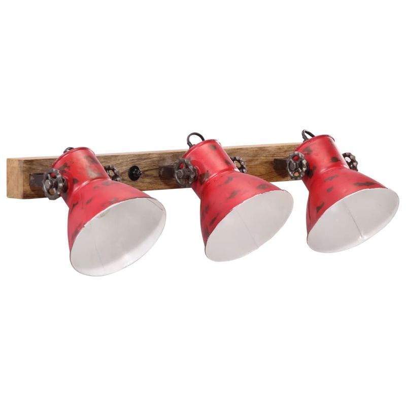 Casa si Gradina - Corpuri si surse de iluminat - Plafoniere, aplice si spoturi - Lampa de perete 25 W, rosu uzat, 65x25 cm, E27 - Infinity.ro