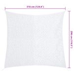 Sport si Outdoor - Accesorii si echipamente sportive - Alte accesorii sportive - Plasa de camuflaj cu geanta de depozitare, alb, 316x296 cm - Infinity.ro