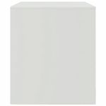 Casa si Gradina - Mobilier - Comode si corpuri - Comode - Dulapuri TV 2 buc., alb, 67x39x44 cm Otel - Infinity.ro