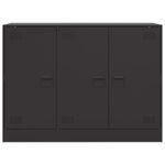 Casa si Gradina - Mobilier - Comode si corpuri - Comode - Servanta, negru, 99x39x73 cm, otel - Infinity.ro