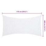 Sport si Outdoor - Accesorii si echipamente sportive - Alte accesorii sportive - Plasa de camuflaj cu sac de depozitare alb 516x400 cm - Infinity.ro