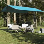 Sport si Outdoor - Camping - Copertine si adaposturi - Prelata de camping, albastru, 400x294 cm, impermeabila, material tafta - Infinity.ro