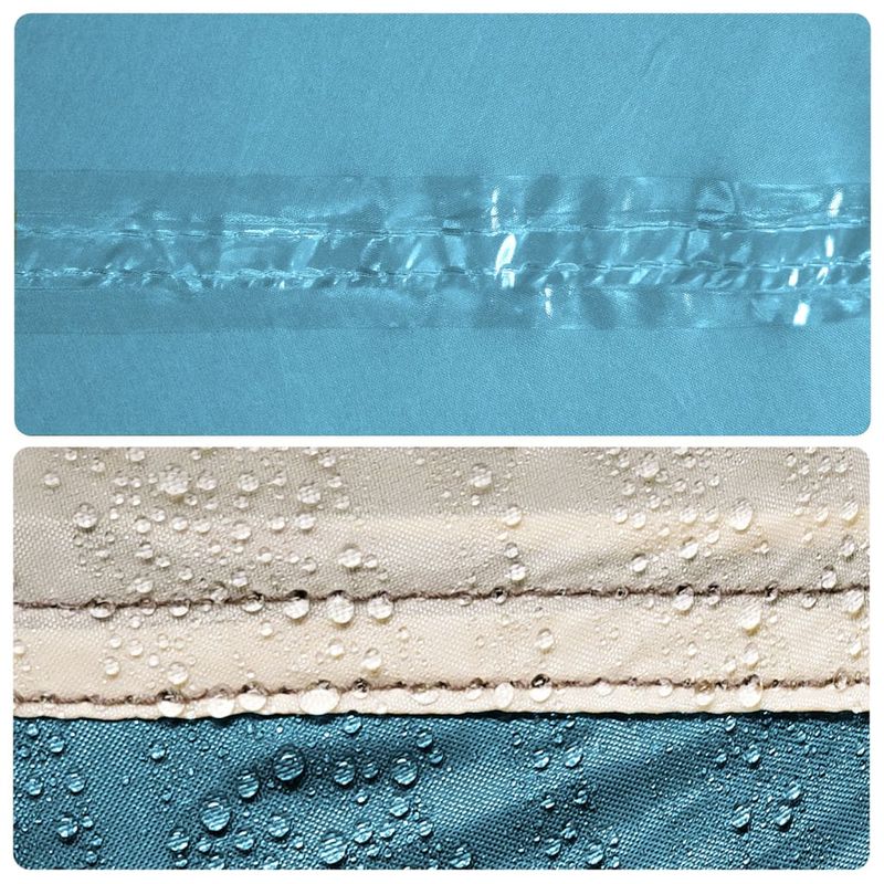 Sport si Outdoor - Camping - Copertine si adaposturi - Prelata de camping, albastru, 400x294 cm, impermeabila, material tafta - Infinity.ro