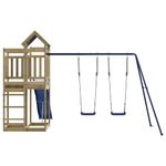 Jucarii, Copii si Bebe - Jucarii si jocuri - Jucarii de exterior - Spatii de joaca si accesorii - Set de joaca pentru exterior, lemn de pin impregnat - Infinity.ro