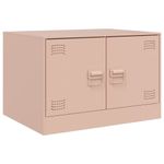 Casa si Gradina - Mobilier - Mese si birouri - Masute de cafea - Masuta de cafea, roz, 67x50x44 cm, otel - Infinity.ro