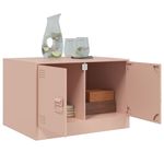 Casa si Gradina - Mobilier - Mese si birouri - Masute de cafea - Masuta de cafea, roz, 67x50x44 cm, otel - Infinity.ro