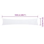 Sport si Outdoor - Accesorii si echipamente sportive - Alte accesorii sportive - Plasa de camuflaj cu geanta de depozitare, alb, 1038x137 cm - Infinity.ro