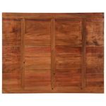 Casa si Gradina - Mobilier - Feronerie si accesorii mobila - Blat de masa, 100x80x2,5cm, dreptunghiular, lemn masiv reciclat (multicolor) - Infinity.ro