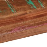Casa si Gradina - Mobilier - Feronerie si accesorii mobila - Blat de masa, 100x80x2,5cm, dreptunghiular, lemn masiv reciclat (multicolor) - Infinity.ro