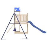 Jucarii, Copii si Bebe - Jucarii si jocuri - Jucarii de exterior - Spatii de joaca si accesorii - Set de joaca pentru exterior, lemn masiv de pin - Infinity.ro