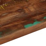 Casa si Gradina - Constructii - Lemn constructii - Placi lemn - Blat de masa patrata, 80x80x3,8 cm, lemn masiv reciclat - Infinity.ro