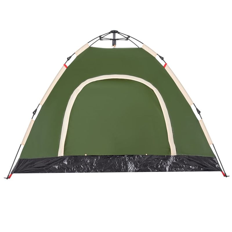 Sport si Outdoor - Camping - Corturi camping - Cort de camping pentru 3 persoane, setare rapida, verde - Infinity.ro