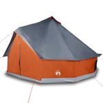Sport si Outdoor - Camping - Corturi camping - Cort de familie Tipi pentru 8 persoane gri impermeabil - Infinity.ro