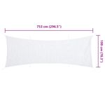 Sport si Outdoor - Accesorii si echipamente sportive - Alte accesorii sportive - Plasa de camuflaj cu geanta de depozitare, alb, 753x199 cm - Infinity.ro