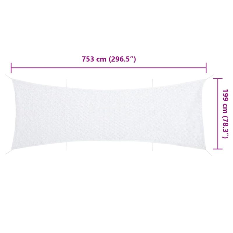 Sport si Outdoor - Accesorii si echipamente sportive - Alte accesorii sportive - Plasa de camuflaj cu geanta de depozitare, alb, 753x199 cm - Infinity.ro