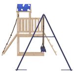 Jucarii, Copii si Bebe - Jucarii si jocuri - Jucarii de exterior - Spatii de joaca si accesorii - Set de joaca pentru exterior, lemn masiv de pin - Infinity.ro