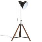 Casa si Gradina - Corpuri si surse de iluminat - Veioze si lampi - Lampadare - Lampa de podea 25 W, negru, 75x75x90-150 cm, E27 - Infinity.ro
