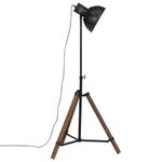 Casa si Gradina - Corpuri si surse de iluminat - Veioze si lampi - Lampadare - Lampa de podea 25 W, negru, 75x75x90-150 cm, E27 - Infinity.ro