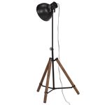Casa si Gradina - Corpuri si surse de iluminat - Veioze si lampi - Lampadare - Lampa de podea 25 W, negru, 75x75x90-150 cm, E27 - Infinity.ro