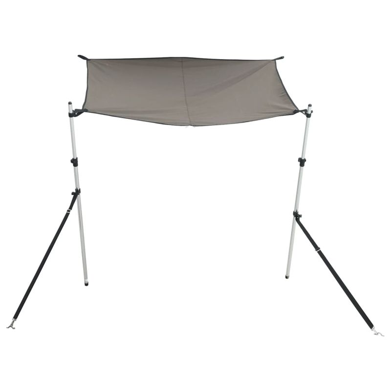 Auto si Moto - Ambarcatiuni - Accesorii ambarcatiuni - Extensie parasolar T-Top, gri antracit, 170x170x(113-182,5) cm - Infinity.ro