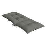 Casa si Gradina - Textile si covoare - Perne si pilote - Perne decorative - Perne scaun cu spatar inalt 2 buc. melanj gri 120x50x7cm textil, gri închis melange - Infinity.ro