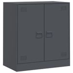 Casa si Gradina - Mobilier - Comode si corpuri - Comode - Servanta, antracit, 67x39x73 cm, otel - Infinity.ro
