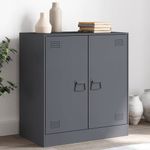 Casa si Gradina - Mobilier - Comode si corpuri - Comode - Servanta, antracit, 67x39x73 cm, otel - Infinity.ro