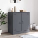 Casa si Gradina - Mobilier - Comode si corpuri - Comode - Servanta, antracit, 67x39x73 cm, otel - Infinity.ro