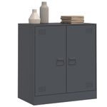 Casa si Gradina - Mobilier - Comode si corpuri - Comode - Servanta, antracit, 67x39x73 cm, otel - Infinity.ro