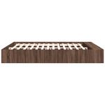 Casa si Gradina - Mobilier - Paturi si accesorii - Paturi - Cadru de pat, stejar maro, 200x200 cm, lemn prelucrat - Infinity.ro