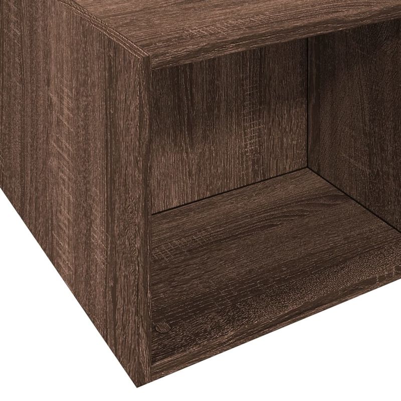 Casa si Gradina - Mobilier - Paturi si accesorii - Paturi - Cadru de pat, stejar maro, 200x200 cm, lemn prelucrat - Infinity.ro