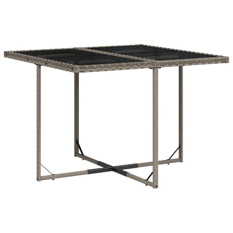 Casa si Gradina - Gradina si terasa - Mobilier exterior - Seturi mobila gradina - Set mobilier de gradina cu perne, 7 piese, gri, poliratan - Infinity.ro