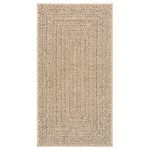 Casa si Gradina - Textile si covoare - Covoare - Covoare casa - Covor ZIZUR aspect iută, 60x110 cm, pentru interior și exterior, maro, model dreptunghiular - Infinity.ro