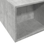 Casa si Gradina - Mobilier - Paturi si accesorii - Paturi - Cadru de pat, gri beton, 135x190 cm, lemn prelucrat - Infinity.ro