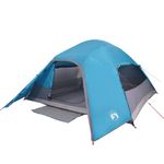 Sport si Outdoor - Camping - Corturi camping - Cort de camping cupola pentru 4 persoane, albastru, impermeabil - Infinity.ro